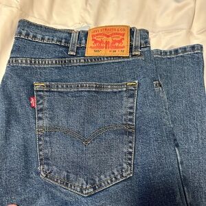 Levi’s 505 jeans, 38 x 32